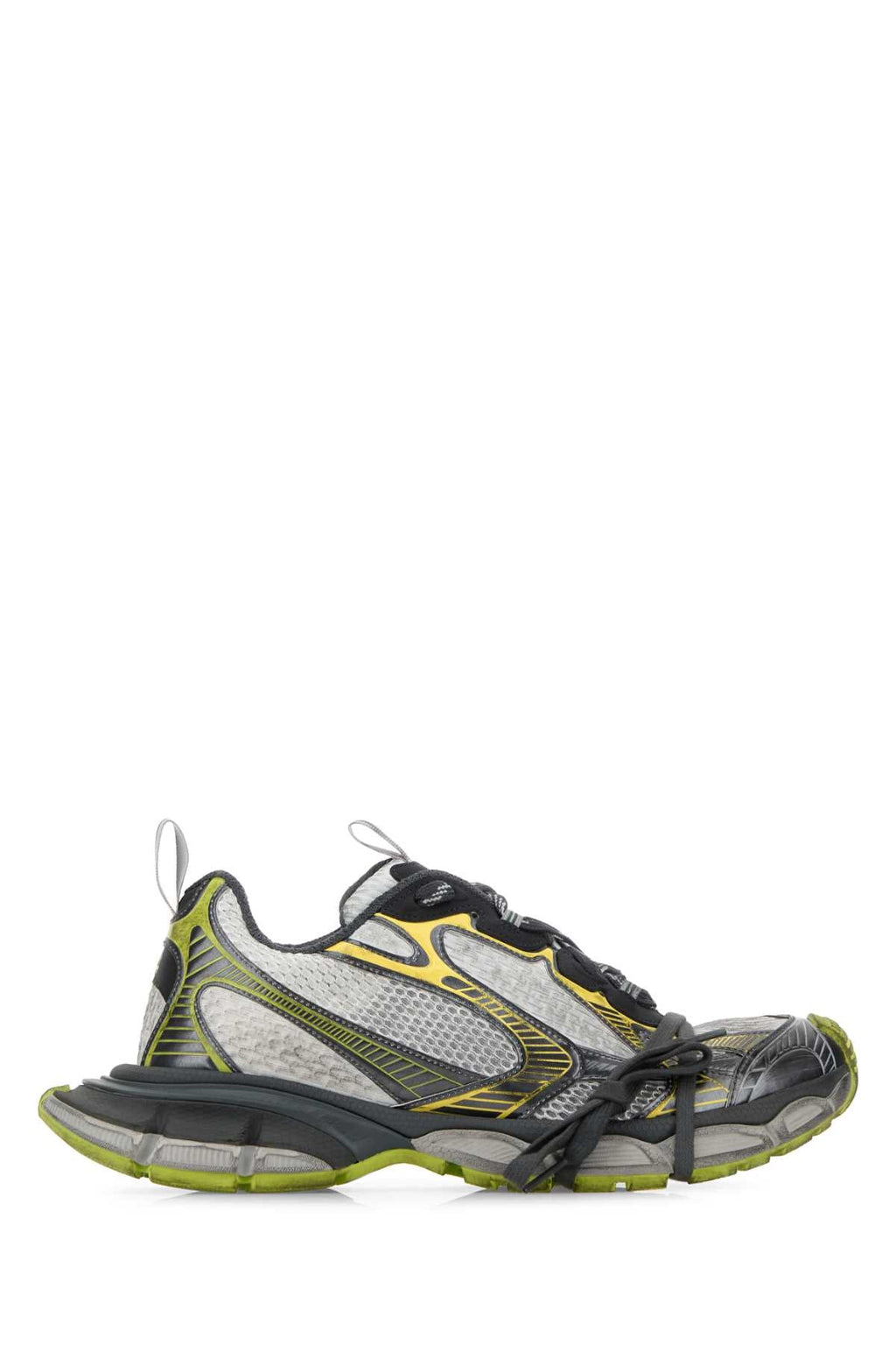 Balenciaga Men Multicolor Mesh And Rubber 3Xl Sneakers