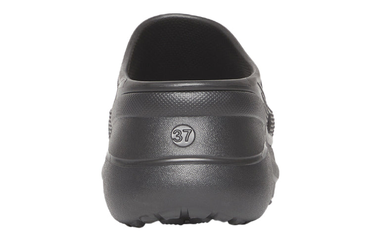 (WMNS) Balenciaga x Crocs Pool Slide Sandals 'Black' 677389W1S8E1000 #