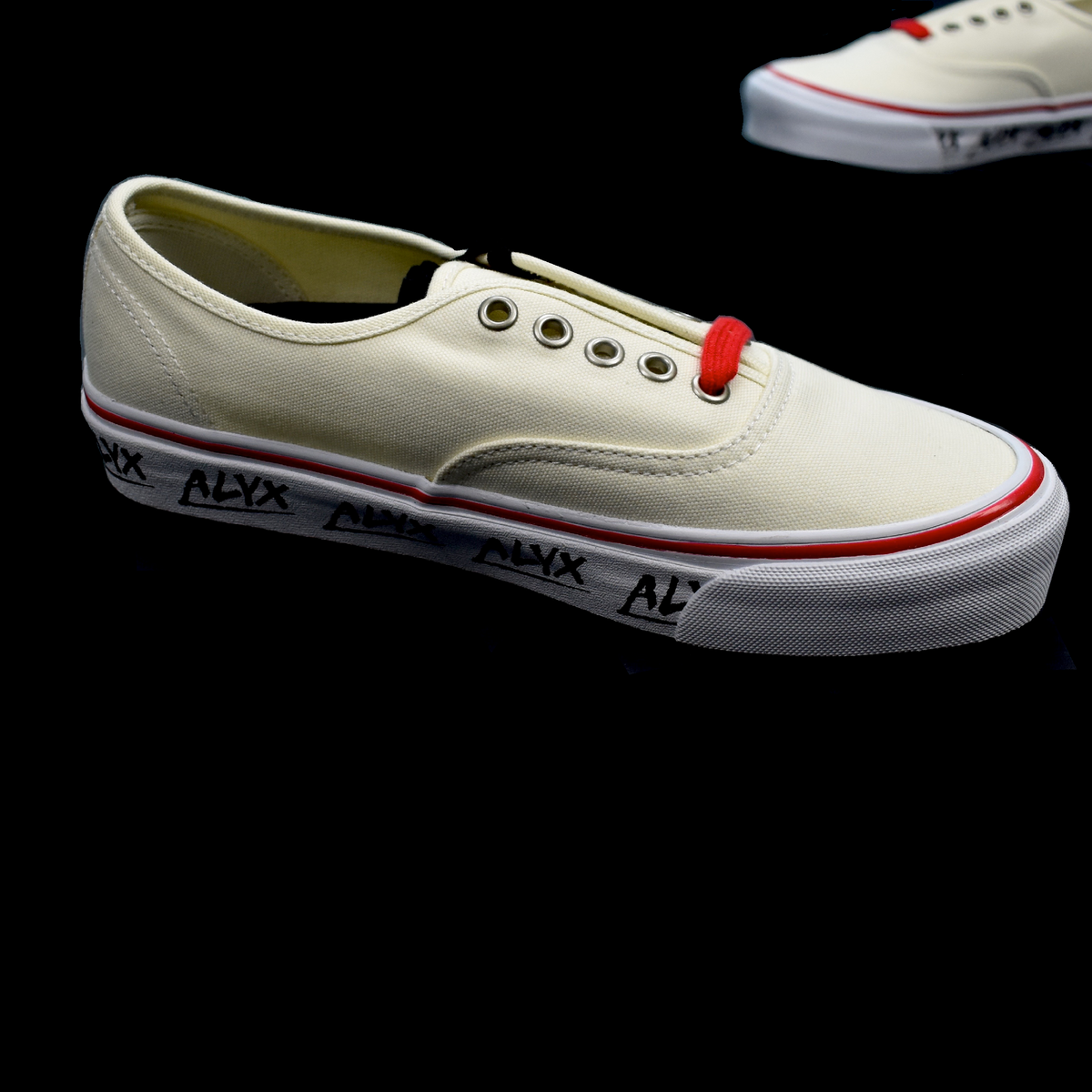 Alyx x Vans - OG Authentic LX (White/Red)
