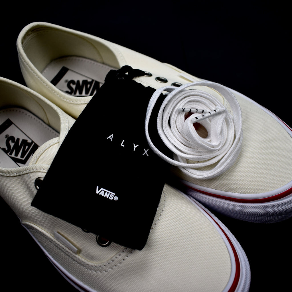 Alyx x Vans - OG Authentic LX (White/Red)