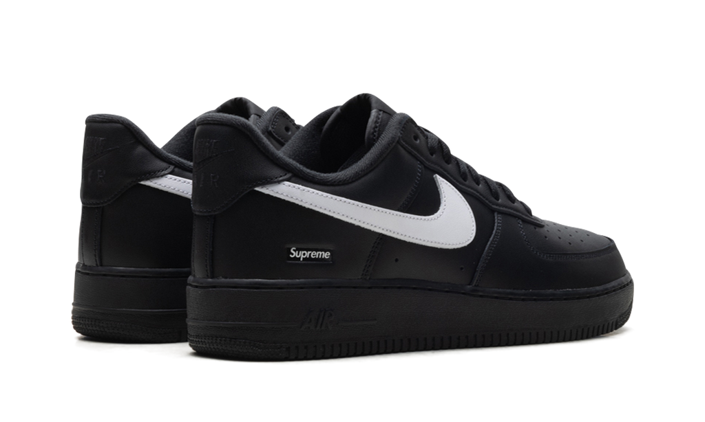 Air Force 1 Low "Supreme - Mini Box Logo Black / White" CU9225 002