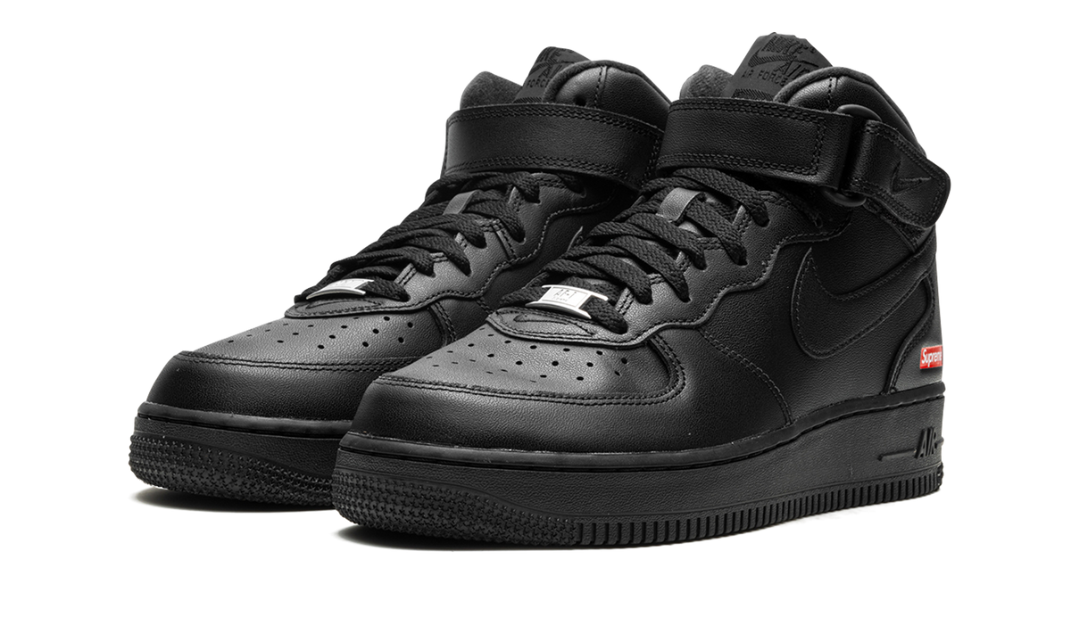 Air Force 1 Mid "Supreme - Mini Box Logo Black" FZ8784 001